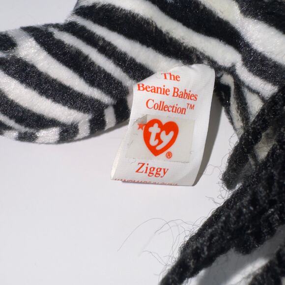 Ty Beanie Baby Ziggy the Zebra - Picture 4 of 6
